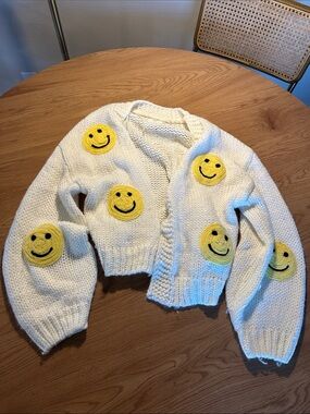 Smiley Face Sweater Size XS